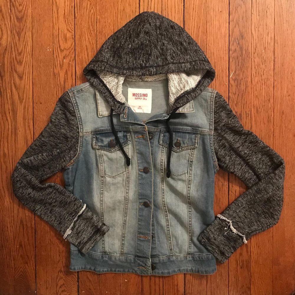 Mossimo Jean Hoodie Denim